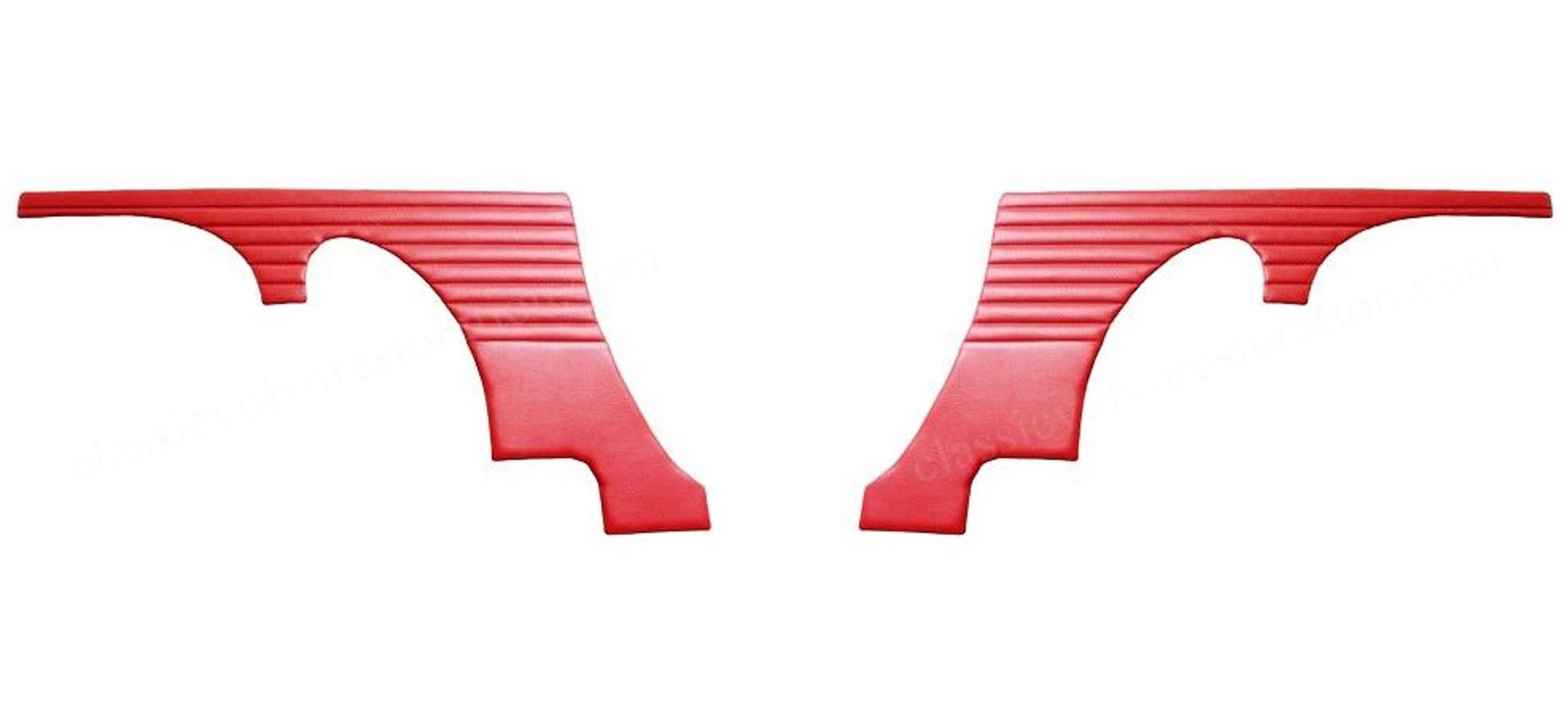 Heckverkleidung für Volvo 1800, Baujahr 1963, rot