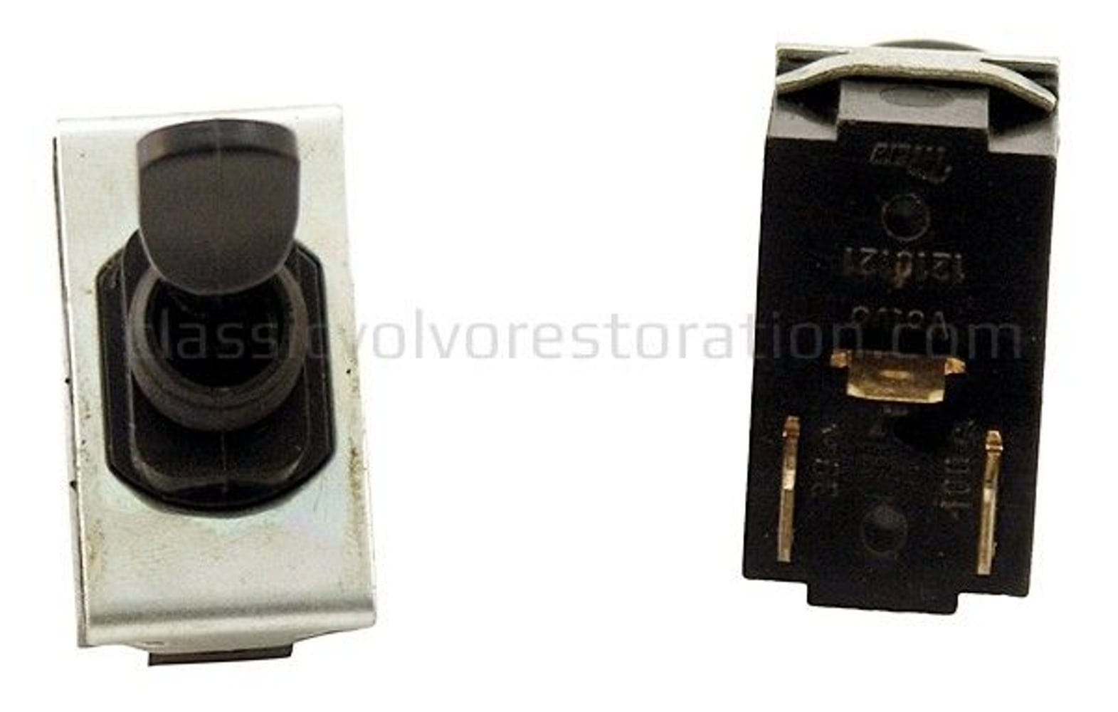 Kontrollleuchtenschalter für Overdrive/Fernlicht für Volvo 1800, 1800E, 1800ES, Baujahre 1970-73 — bild 2 av 2