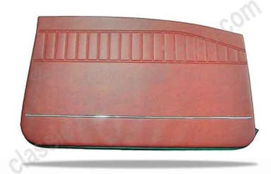 Türverkleidungen für Volvo Amazon 2d, Baujahr 1969, rot