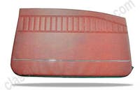 Türverkleidungen für Volvo Amazon 2d, Baujahr 1969, rot — bild 1 av 2
