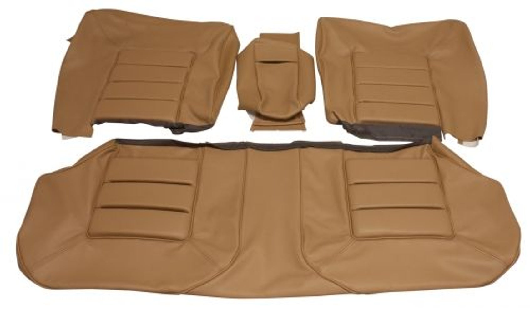 Rücksitzbezüge für Volvo 164, beige/braun, Code 928