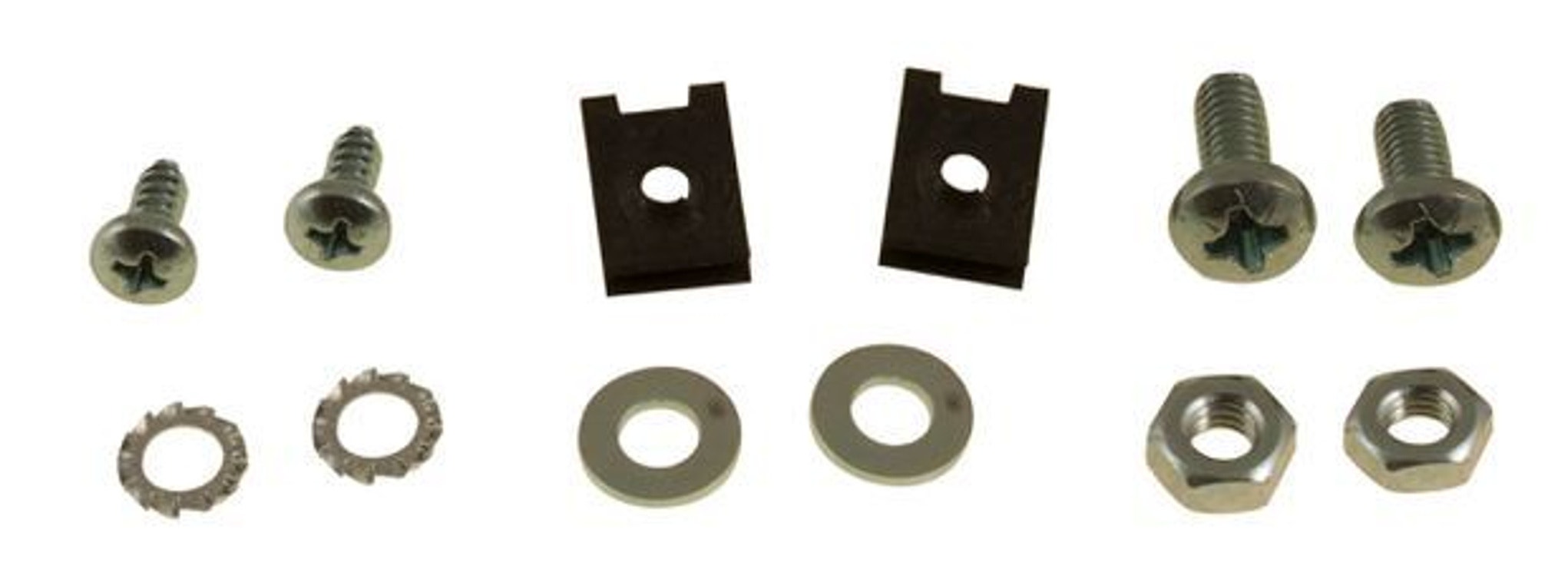 Montageset Nummernschild