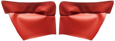 Seitenverkleidung hinten für Volvo PV544, Duett, Baujahre 1963–64, rot