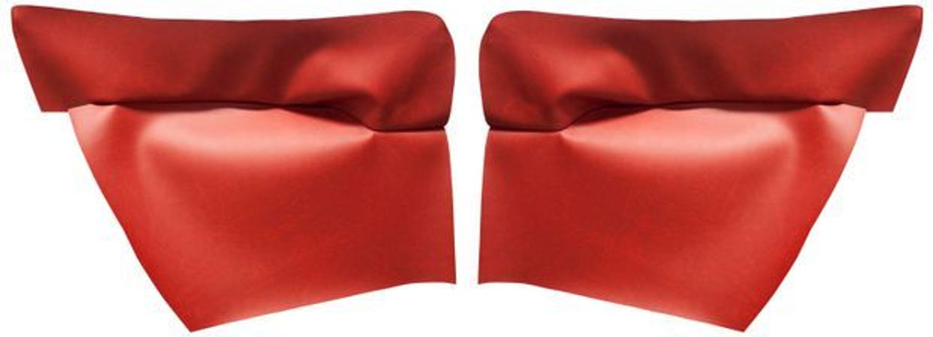 Seitenverkleidung hinten für Volvo PV544, Duett, Baujahre 1963–64, rot