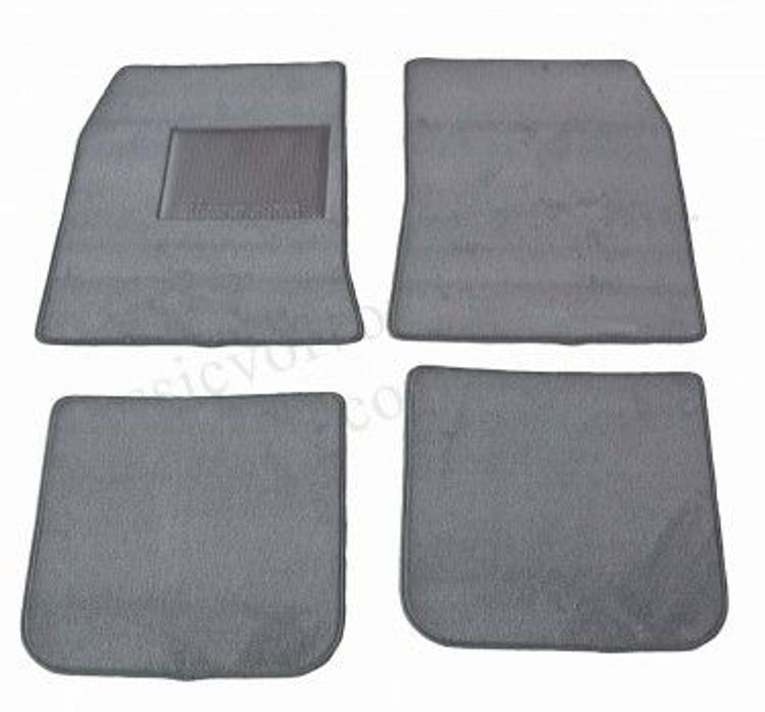 Teppichset Zubehör für Volvo Amazon 1962-70, grauer Textil — bild 1 av 2