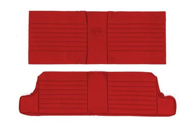 Rücksitzbezug für Volvo 1800S, 1800E, Baujahre 1964–71, rot
