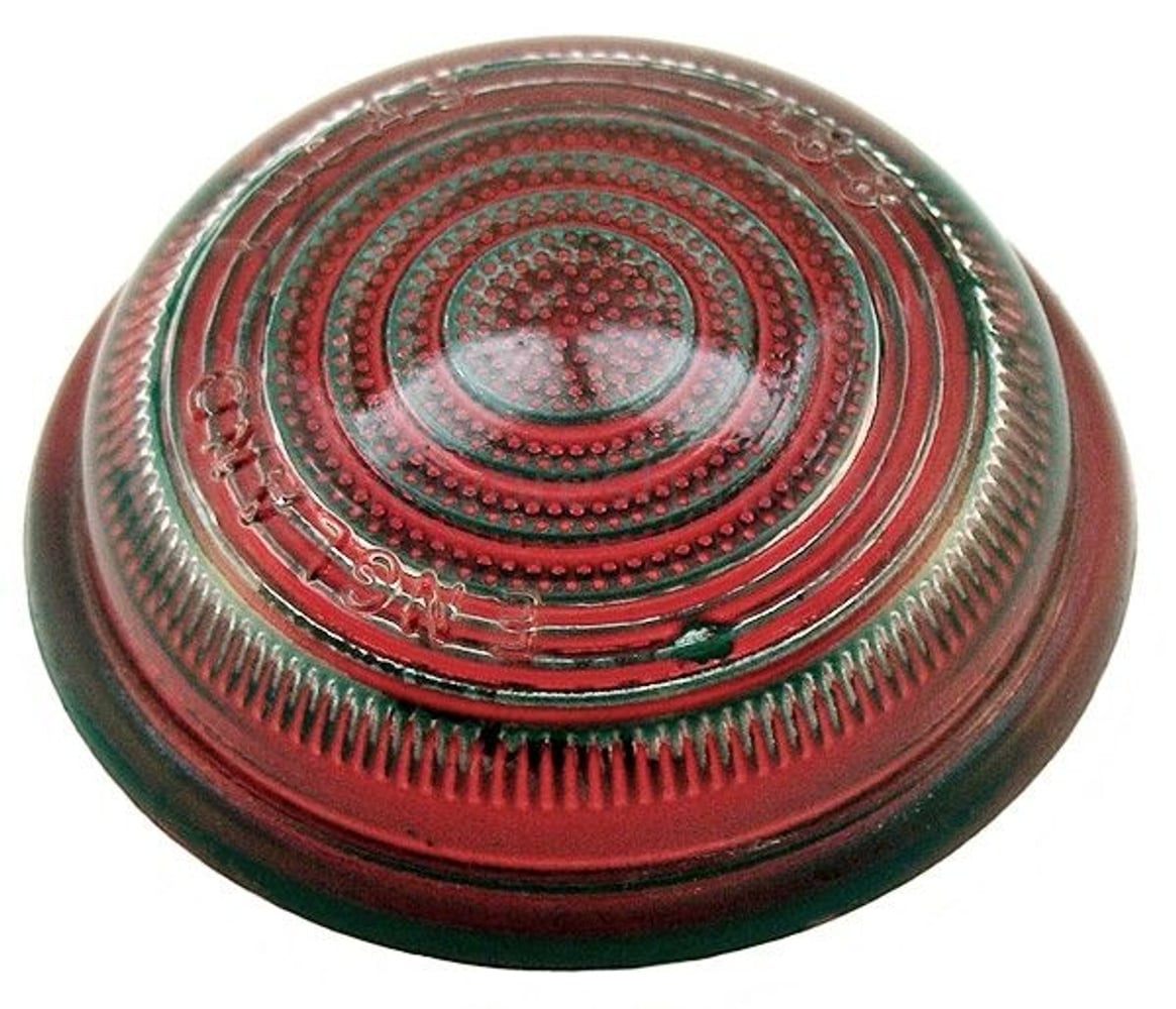 Rückleuchte Glas rot