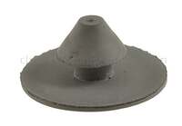 Gummiknopf Teppich grau