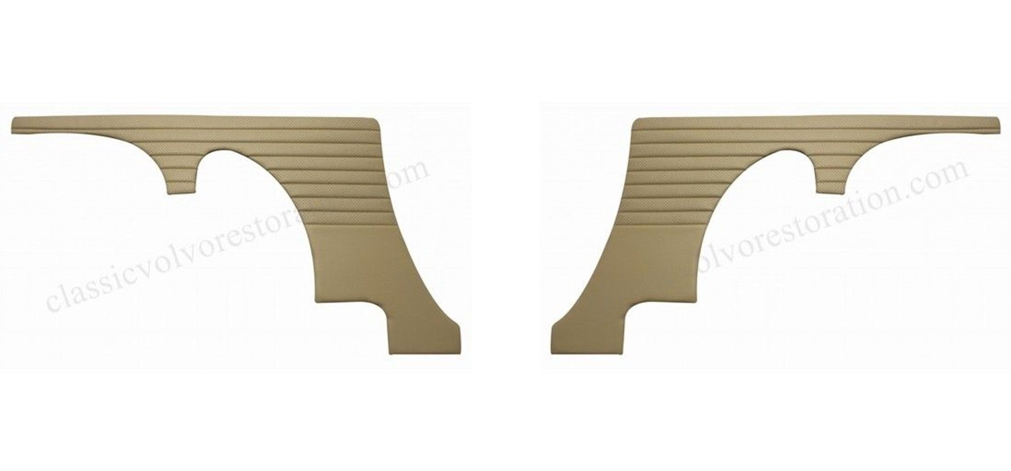 Verkleidung Rückseite weiß