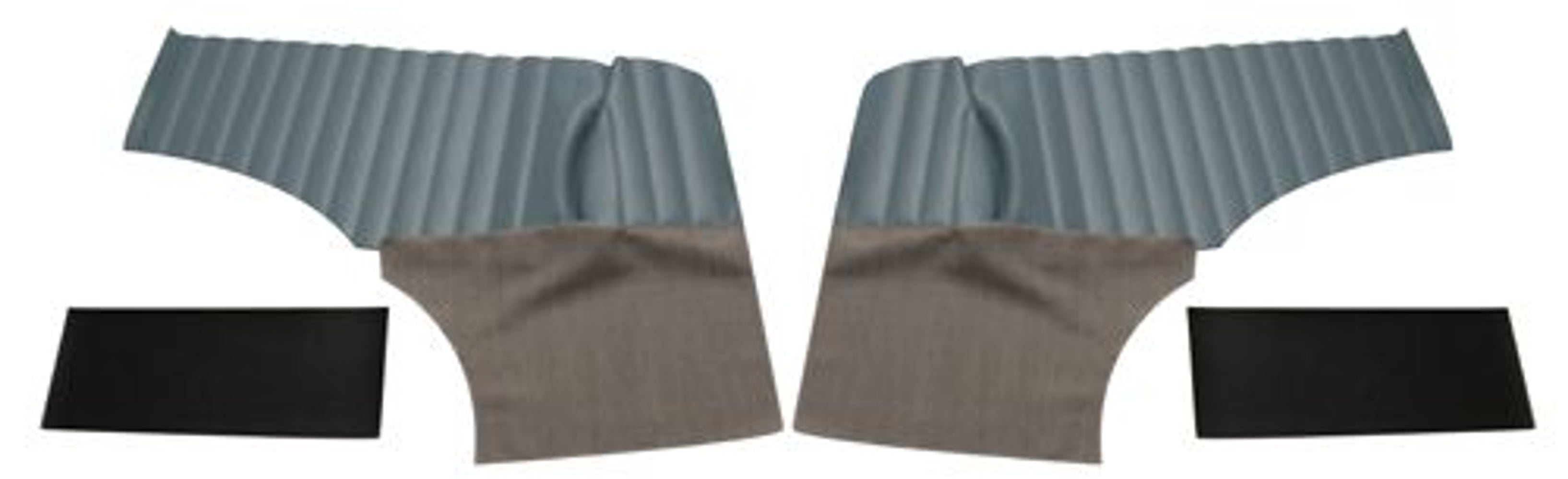 Rückseitige Verkleidung für Volvo PV544A 1958-60, blau