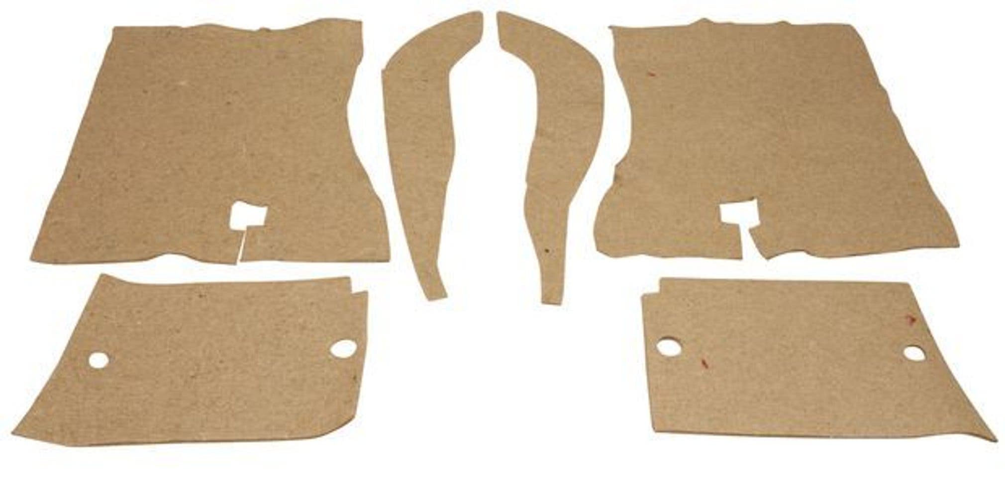 Montageset Gummimatte vorne