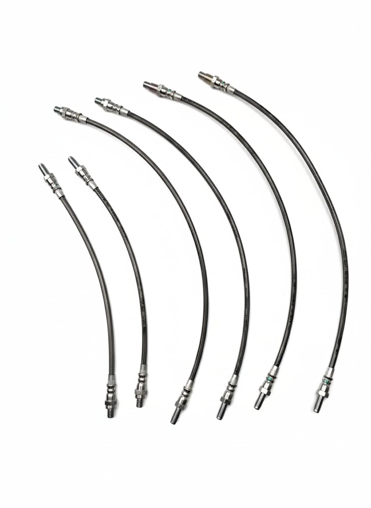 Bremsschlauchsatz metallummantelt