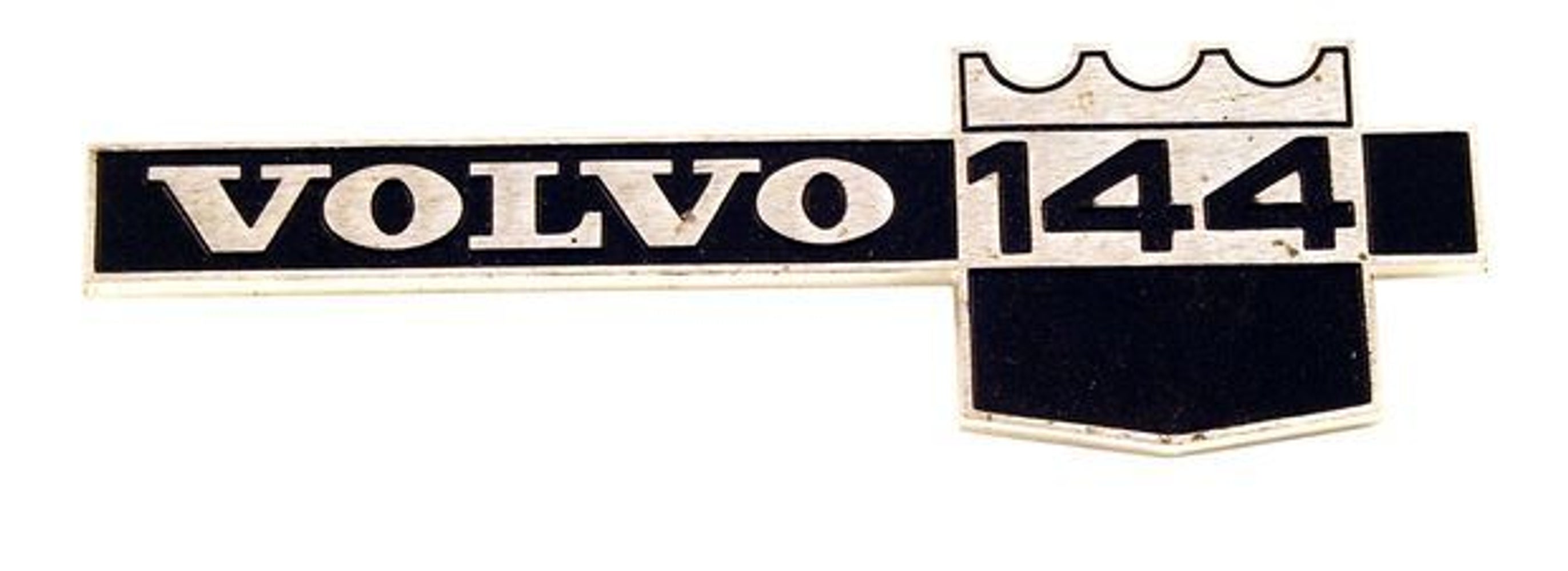 Emblem "144 B20A" Kotflügel für Volvo 144 1971-72