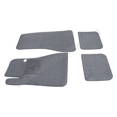 Teppichset-Zubehör für Volvo 1800E, 1800ES, graues Textil