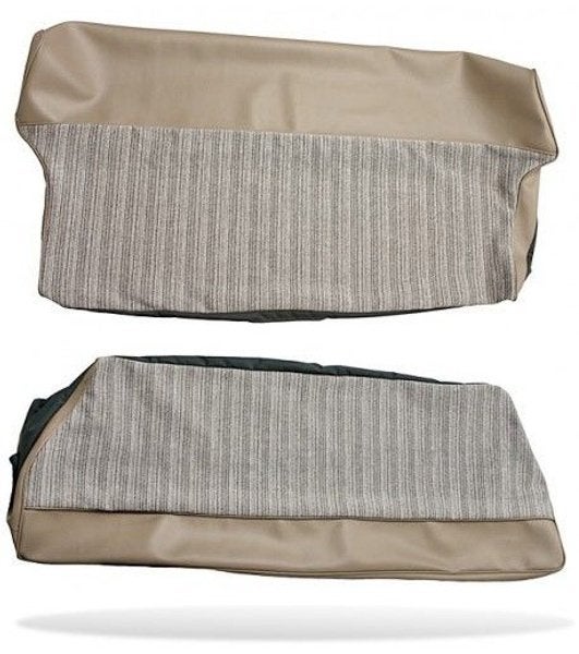 Bezug Rücksitz nougat