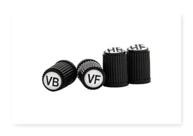 Ventilkappe, Reifenmarkierung 4er-Pack