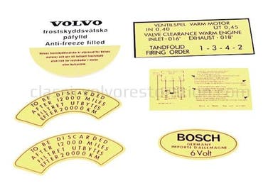 Aufklebersatz für Volvo B16B