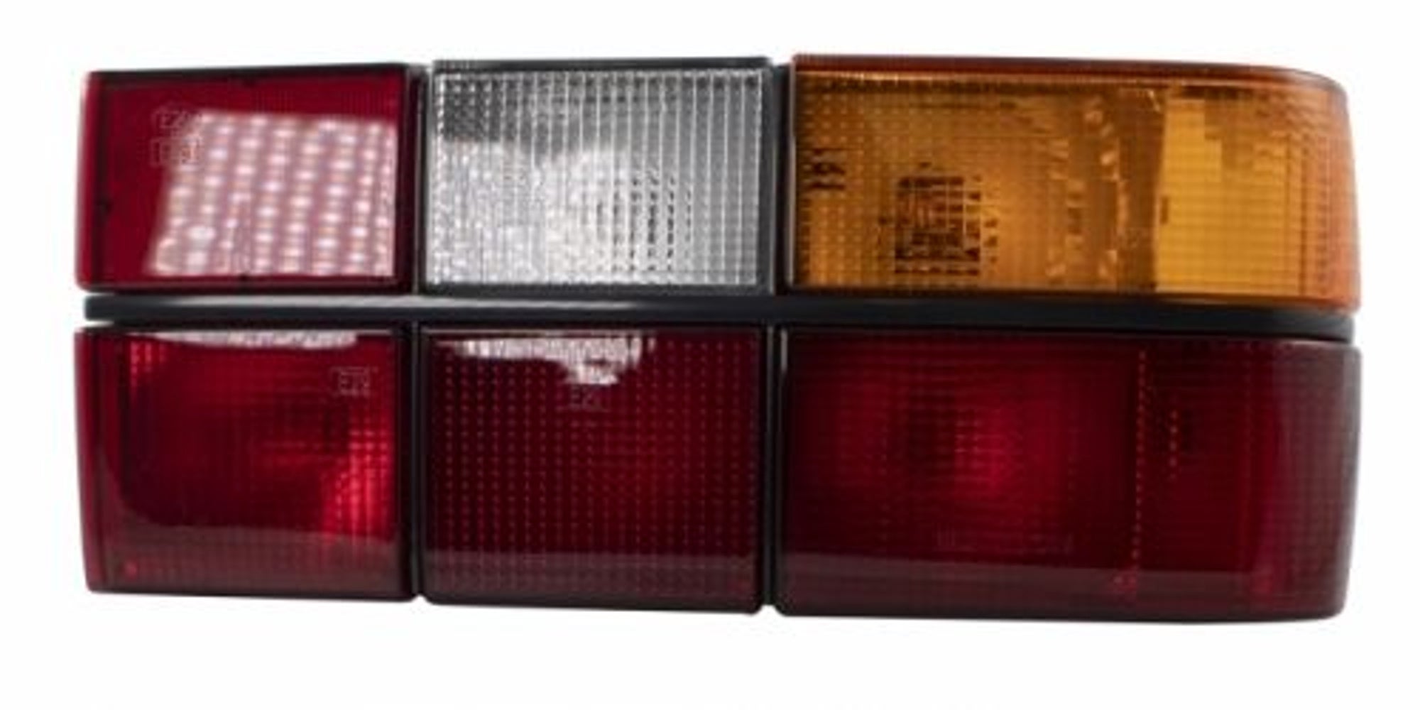 Schwarzes Rücklicht komplett für Volvo 740, 760, Baujahre 1983–89, rechts