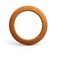 Kupferscheibe 13,3 x 18,7 x 1,25 mm für Volvo PV444, PV544, Duett, Amazon, Amazon Kombi — bild 2 av 2