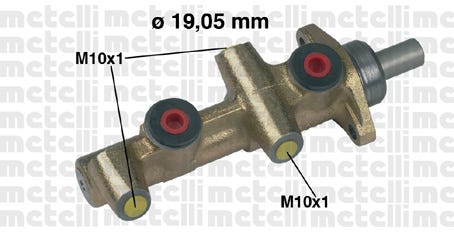 Hauptbremszylinder für Volvo 740, 760, 940, 960 mit ABS 1982-91 — bild 2 av 3