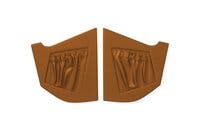 Armaturenbrett-Panel braun