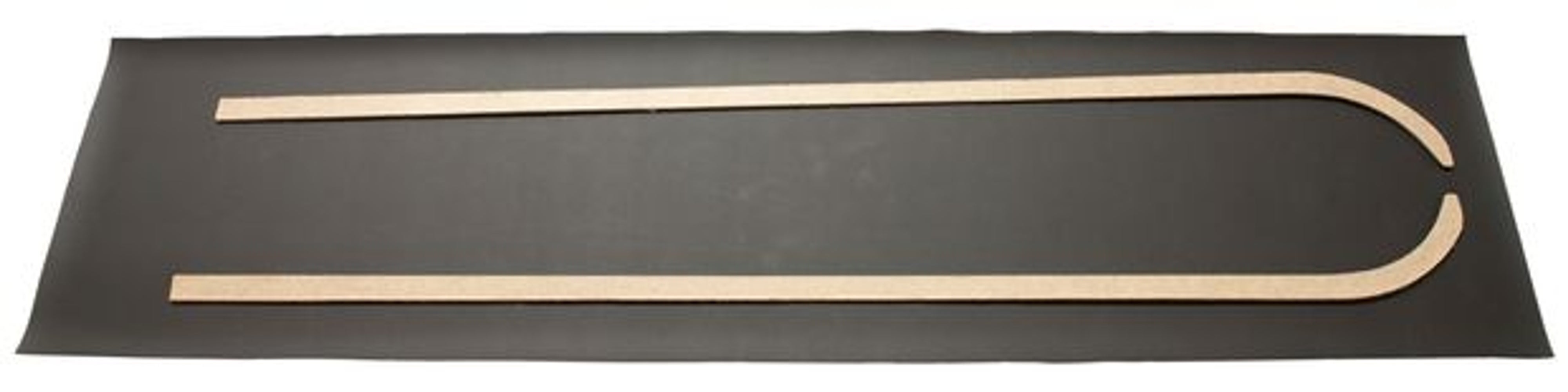 Verkleidungen für die B-Säule für Volvo PV544, Baujahr 1965, schwarz