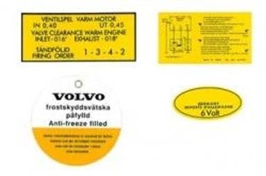 Aufklebersatz für Volvo B16A