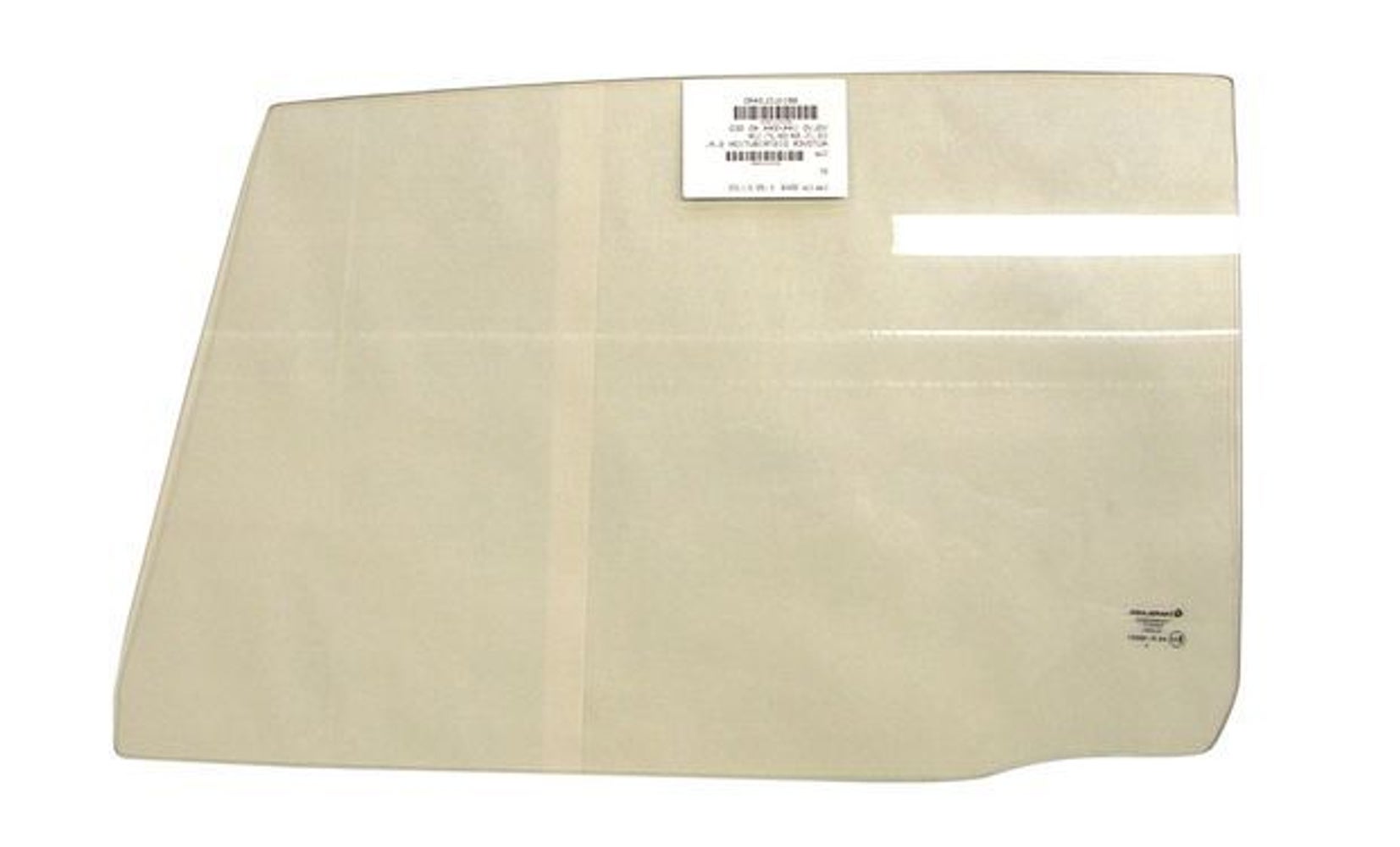 Seitenscheibe rechts hinten klar