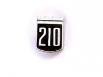 Emblem „Volvo 210“ für Volvo 210 1965-68 — bild 1 av 2
