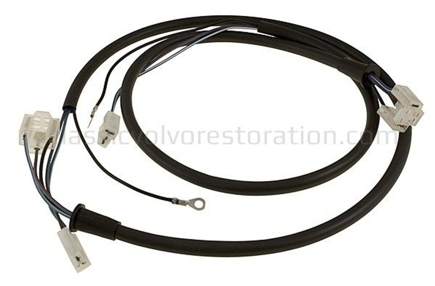 Scheinwerferverkabelung für Volvo 1800E, 1800ES, Kabel im 90°-Winkel zueinander — bild 2 av 2