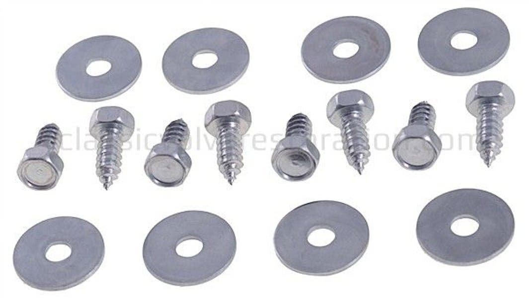 Montageset Schmutzfänger hinten