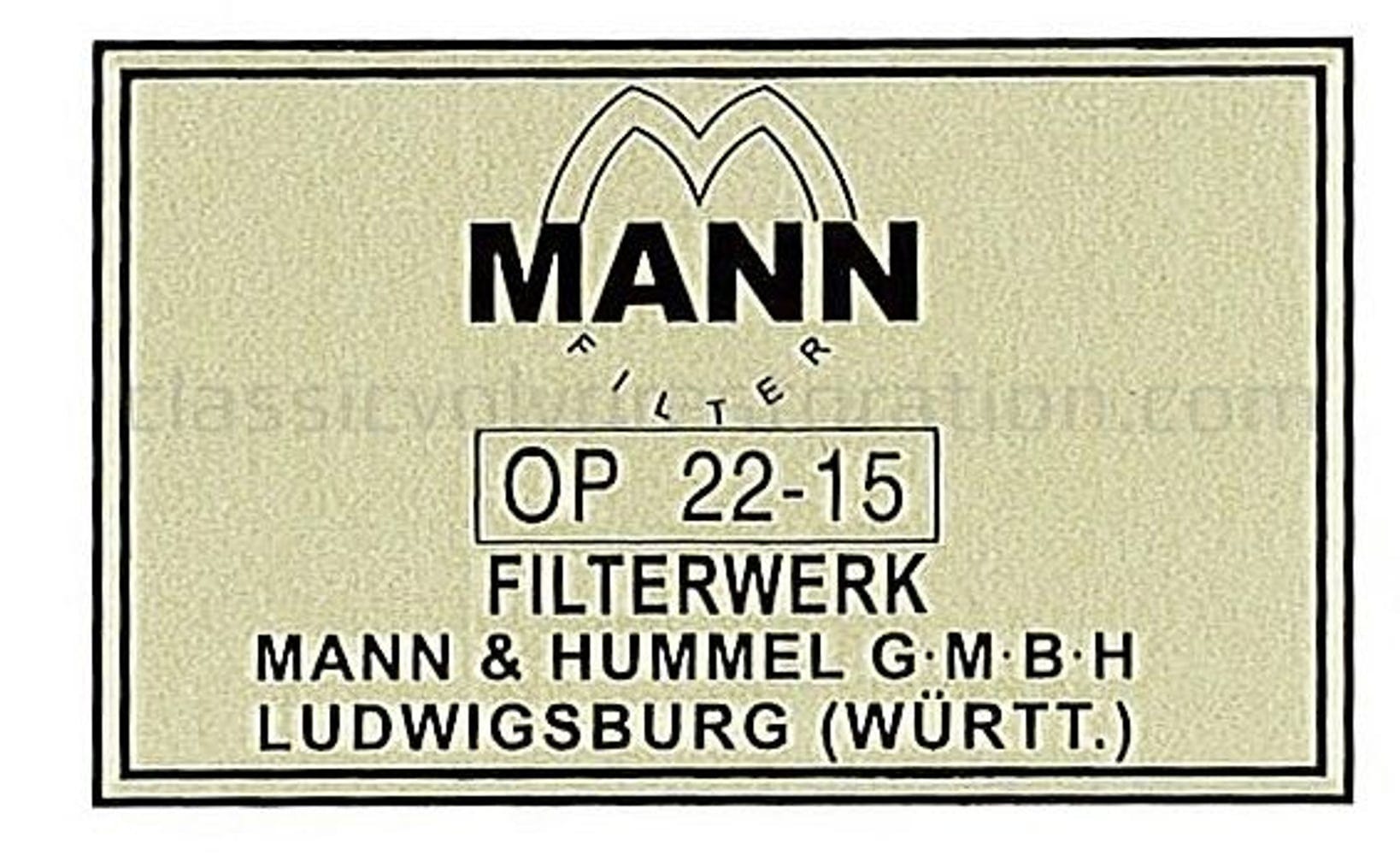 Ölfilteraufkleber für Volvo B4B — bild 2 av 2