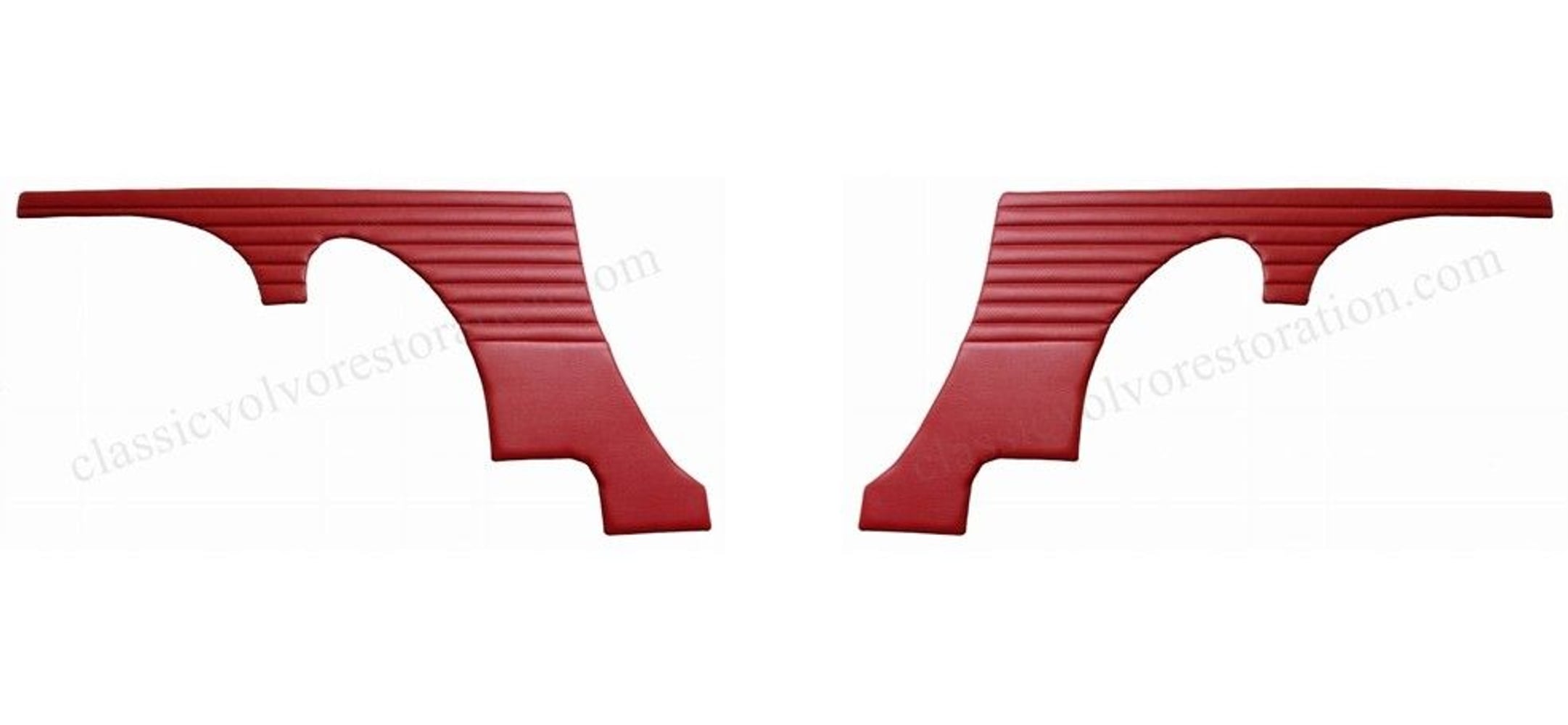Heckverkleidung für Volvo 1800 (1961–62), rot
