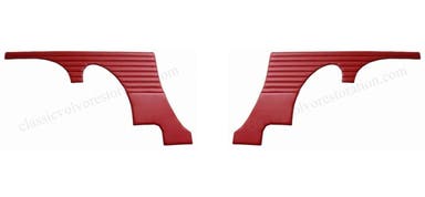 Heckverkleidung für Volvo 1800 (1961–62), rot