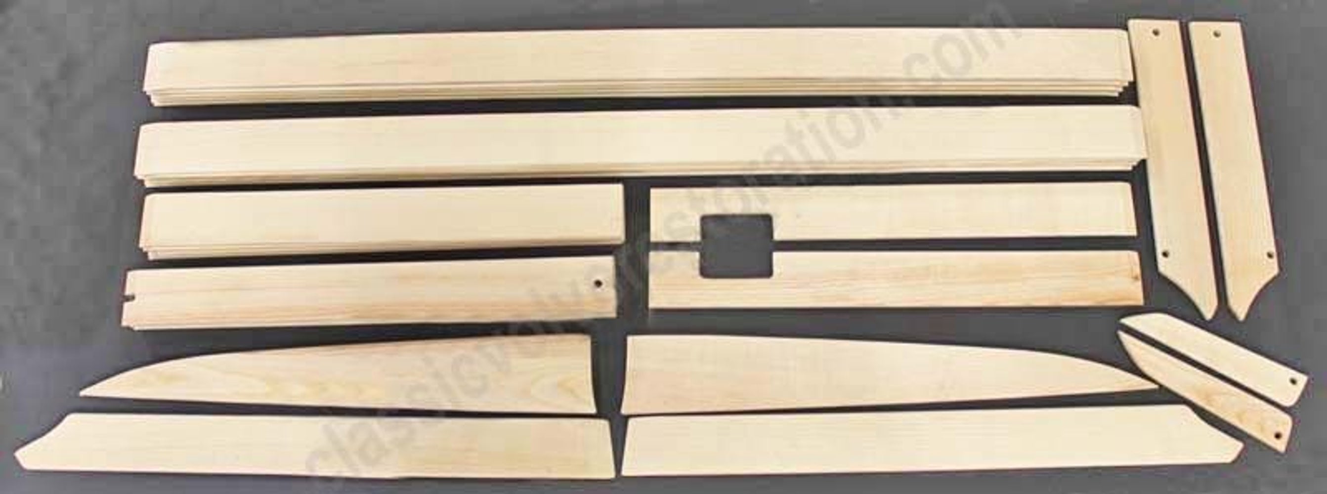 Laderaum mit Holzlatten für Volvo Duett