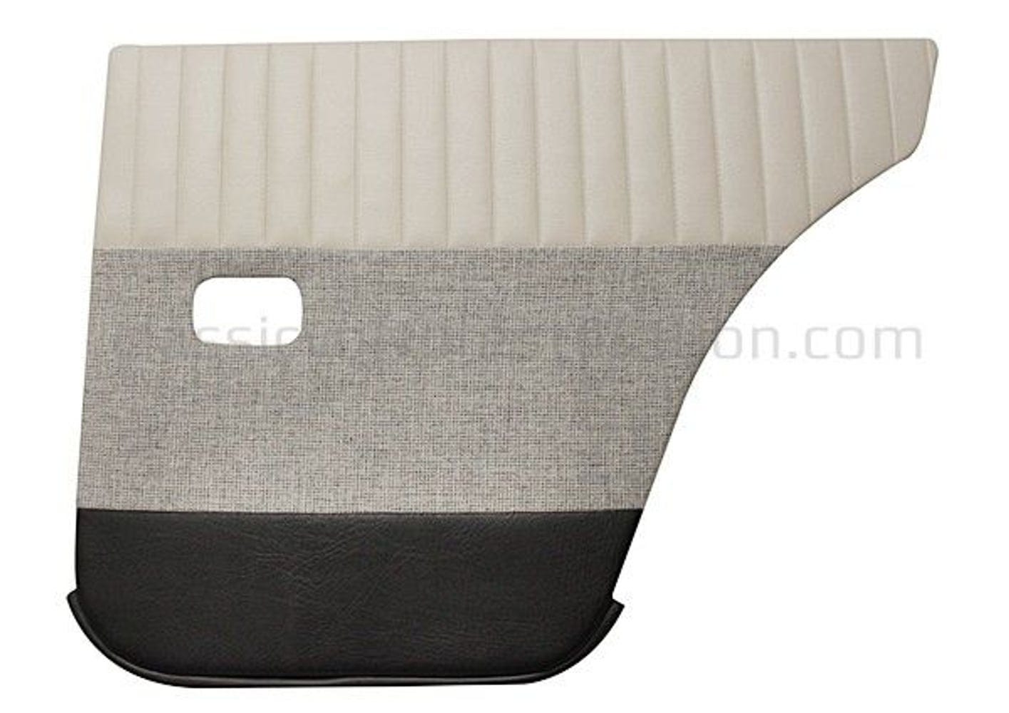 Hintere Türverkleidungen für Volvo Amazon 4d 1959-60, beige/grau/schwarz — bild 2 av 2