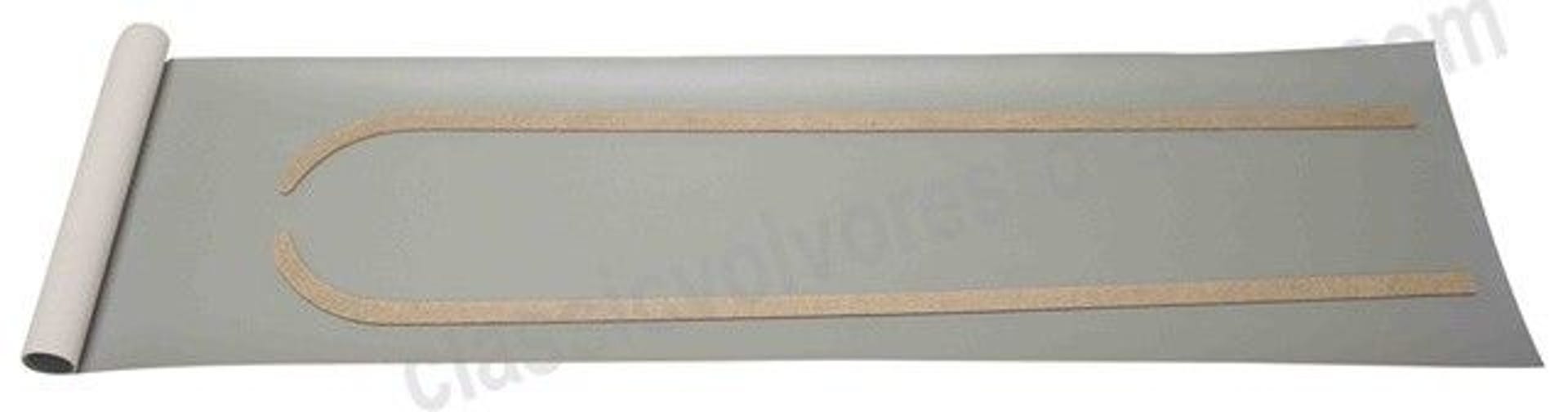 Verkleidungen B-Säule für Volvo PV544, Duett 1962-63, grau
