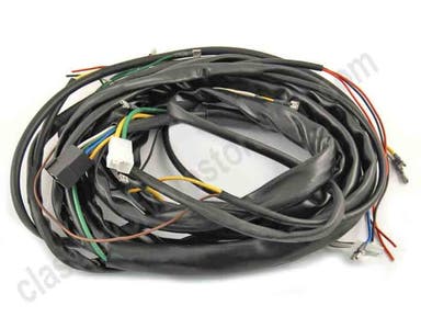Kabelmatte hinten für Volvo 1800E, Baujahr 1971, Linkslenker