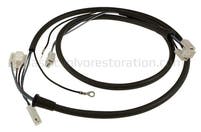 Scheinwerferverkabelung für Volvo 1800E, 1800ES, Kabel im 90°-Winkel zueinander — bild 2 av 2