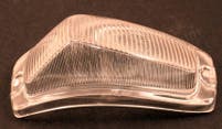 Blinkerglas für Volvo Amazon 1957-61, weiß, rechts — bild 1 av 2