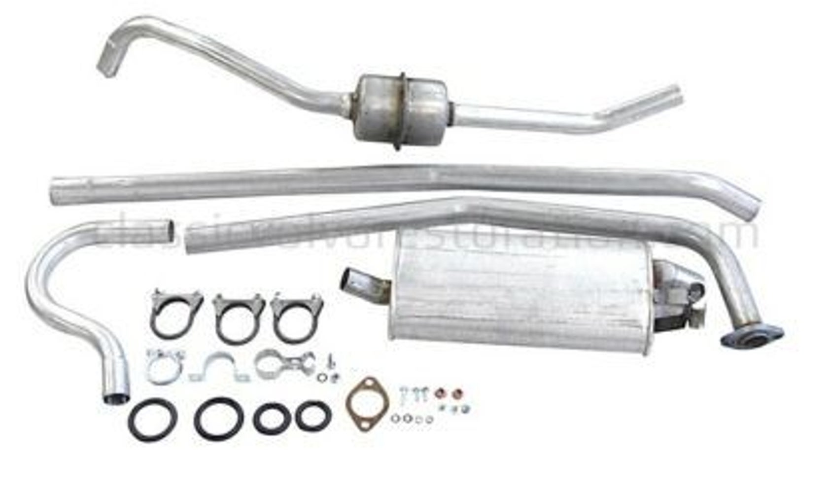 Auspuffanlage für Volvo Amazon Kombi, 1962-66, B18 — bild 3 av 3