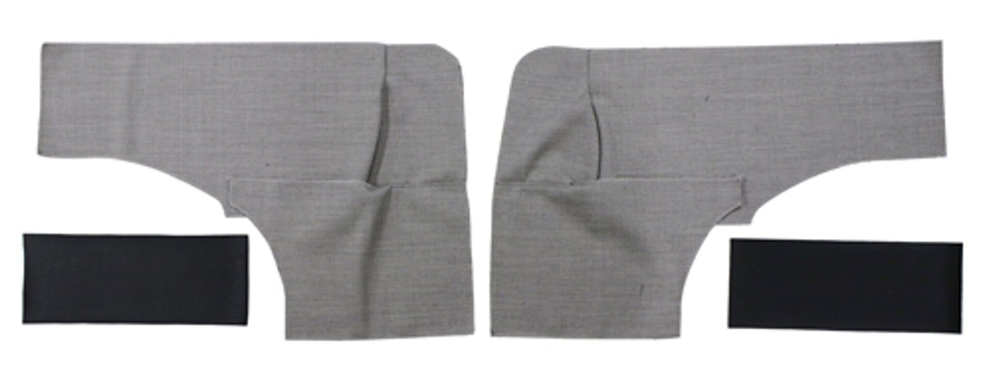 Verkleidung hinten Seiten grauschwarz