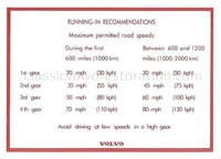 Aufkleber-Einlauf für Volvo Amazon, 140 — bild 2 av 2