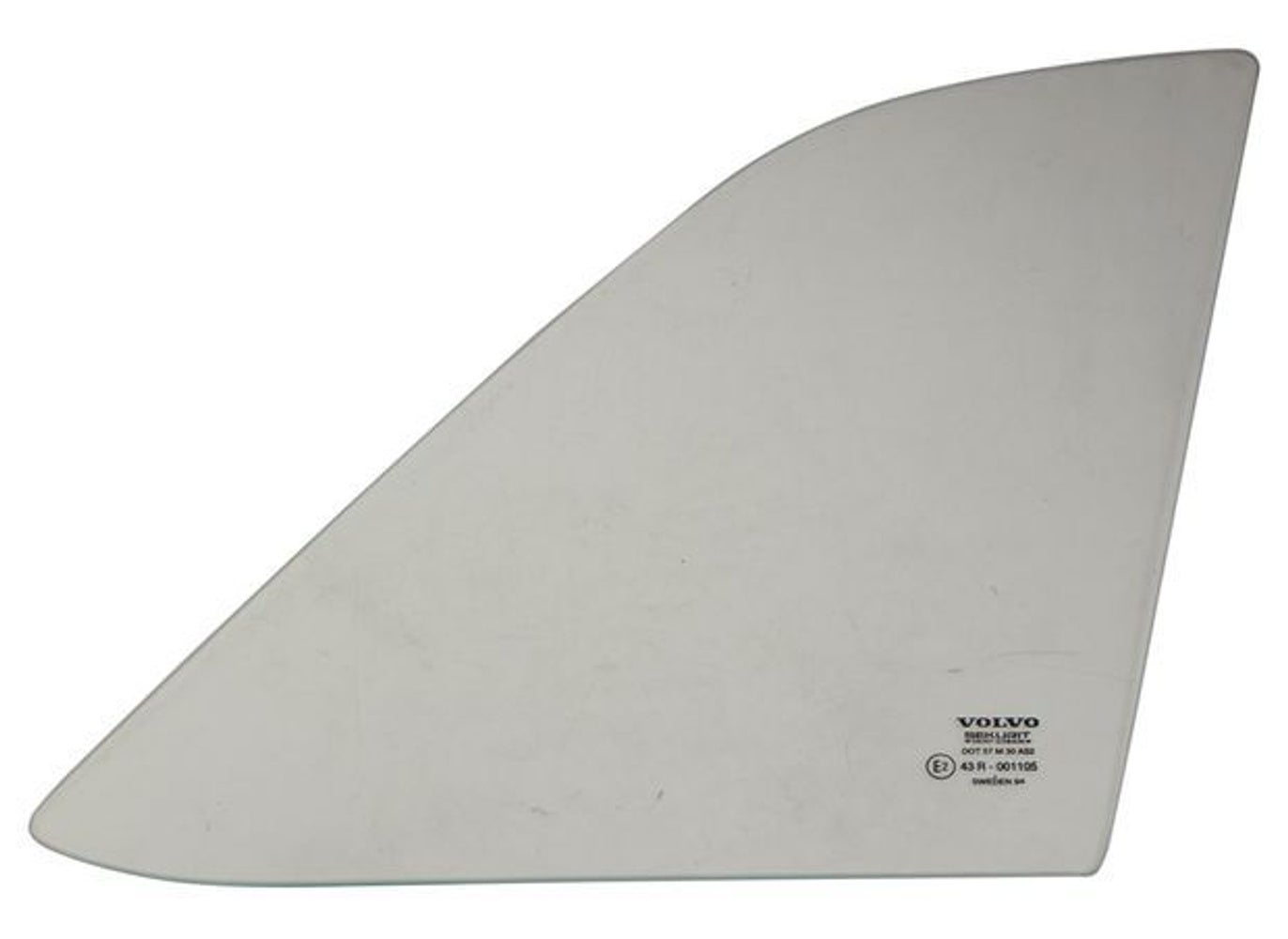 Seitenscheibe hinten für Volvo 144, 164, 244 -79, klar, rechts