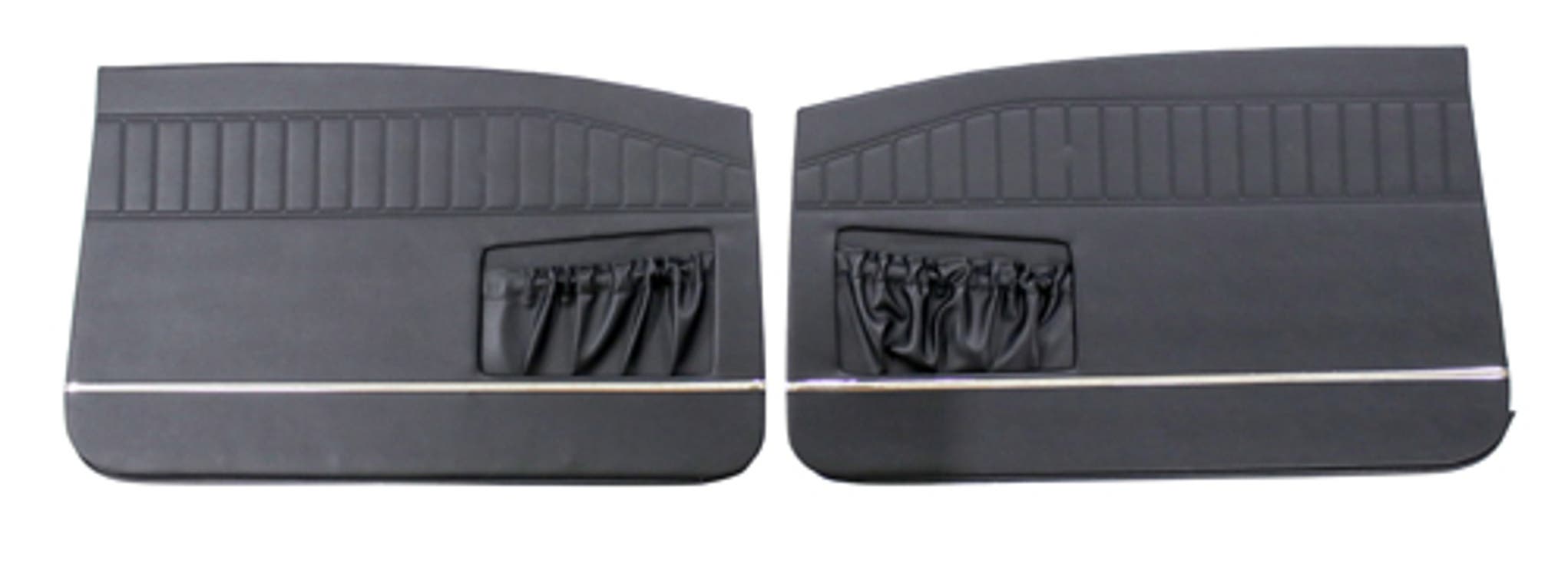 Türverkleidung vorne mit Chroml.