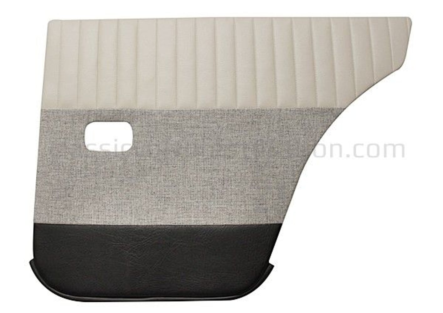 Hintere Türverkleidungen für Volvo Amazon 4d 1959-60, beige/grau/schwarz — bild 2 av 2