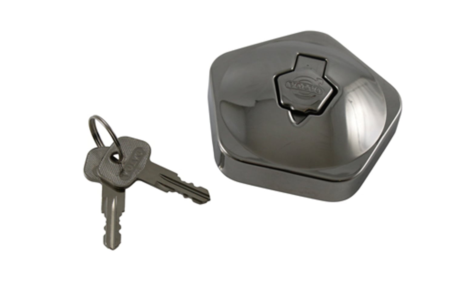 Abschließbarer Tankdeckel für Volvo PV, Amazon, Volvo-Logo