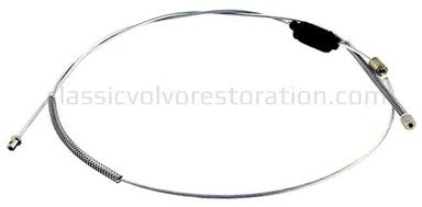 Hinteres Handbremsseil für Volvo PV544, Duett 1961-66 (2 pro Fahrzeug)