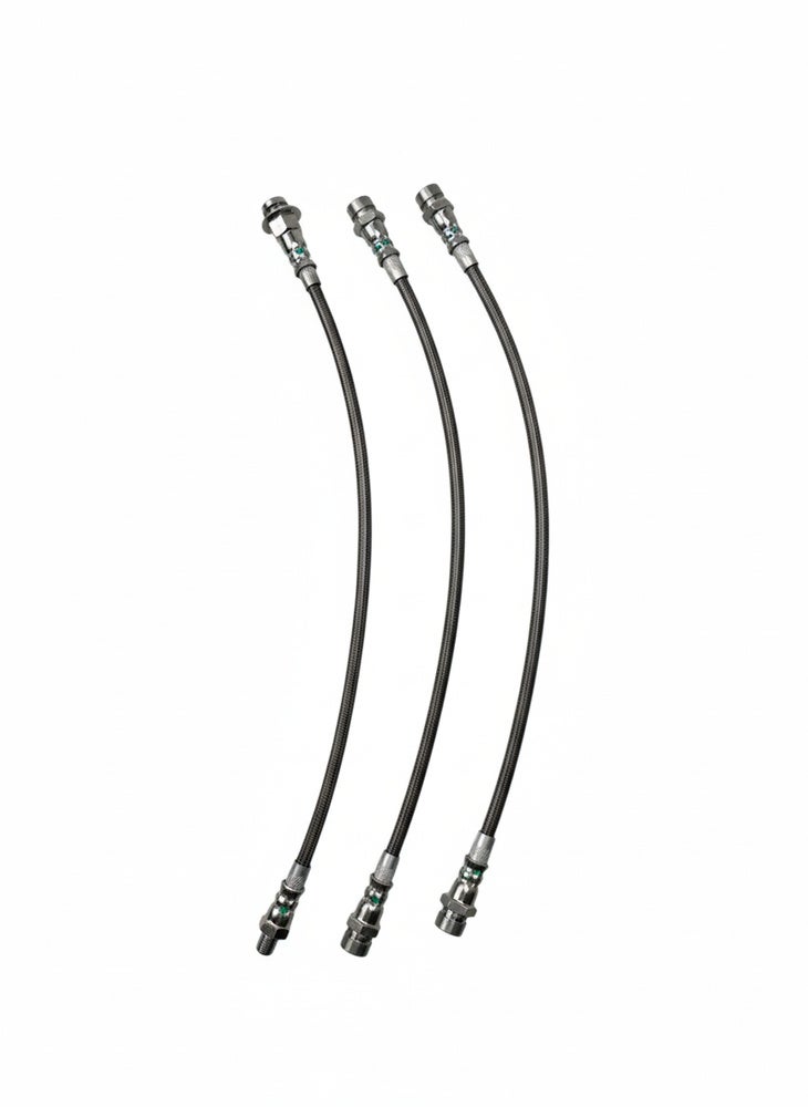 Bremsschlauchsatz für Volvo Amazon B16, B18-, metallummantelt — bild 2 av 2