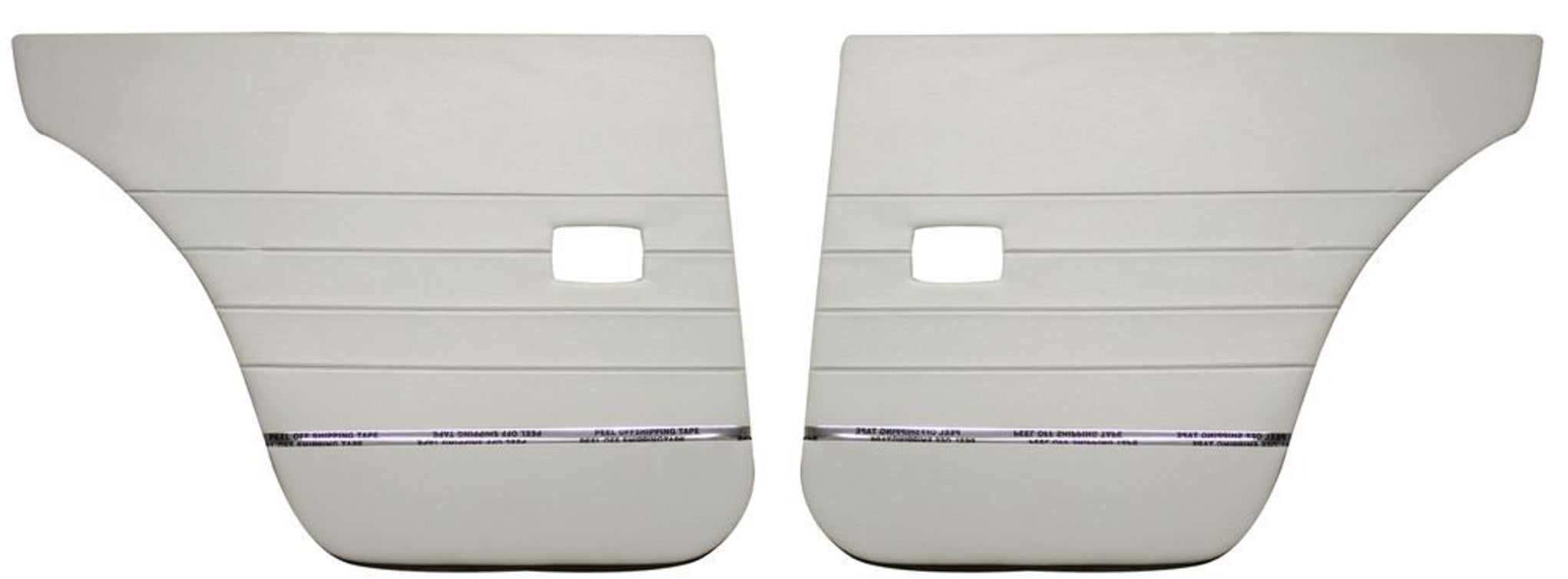 Türverkleidung hinten grau